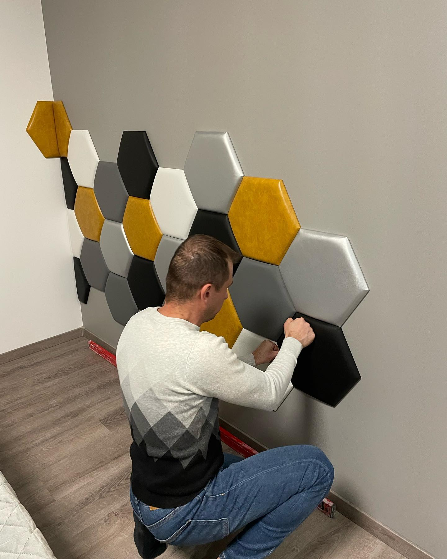 hexagon-falpanelek-gyerekszoba-design