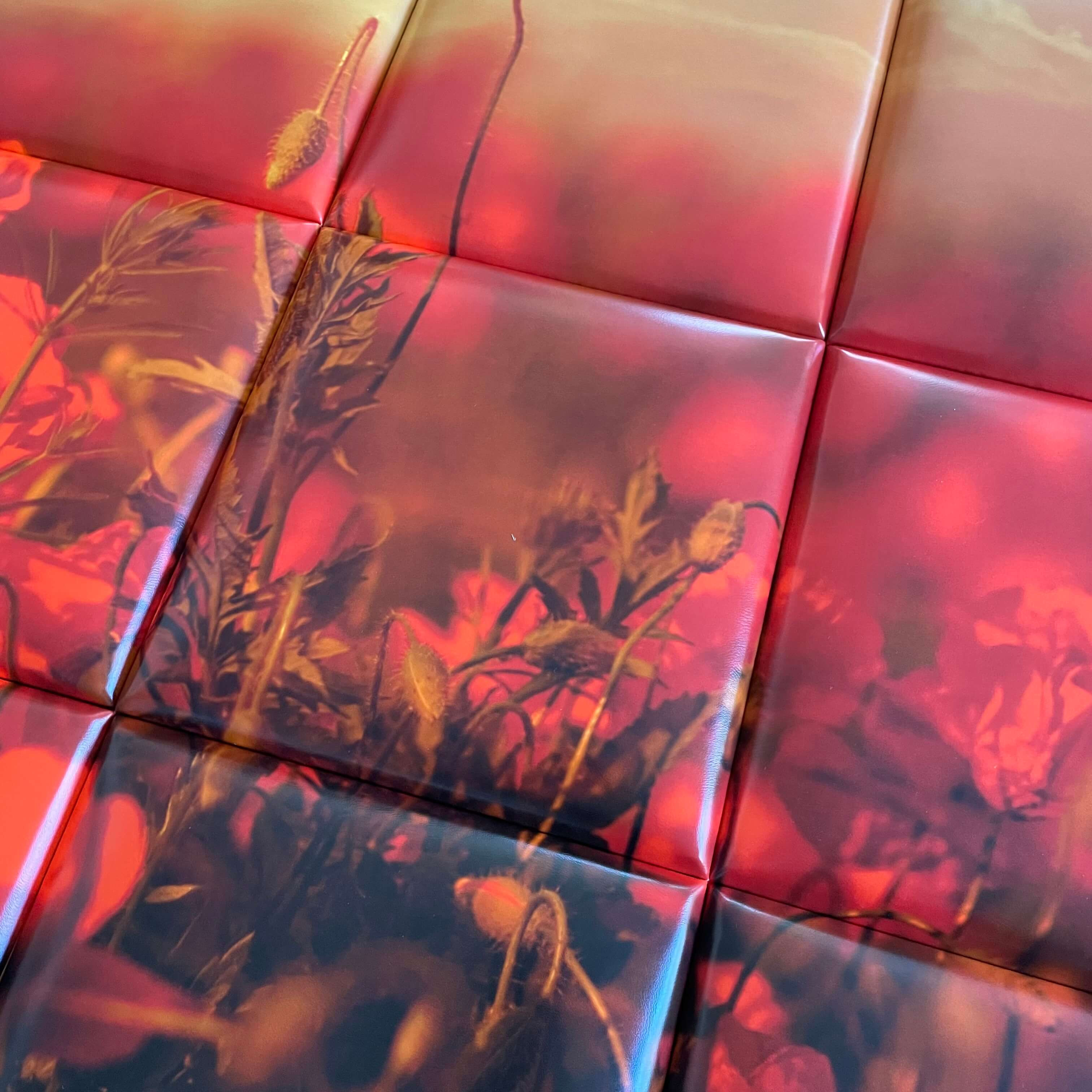 Kerma pipacsos falikép