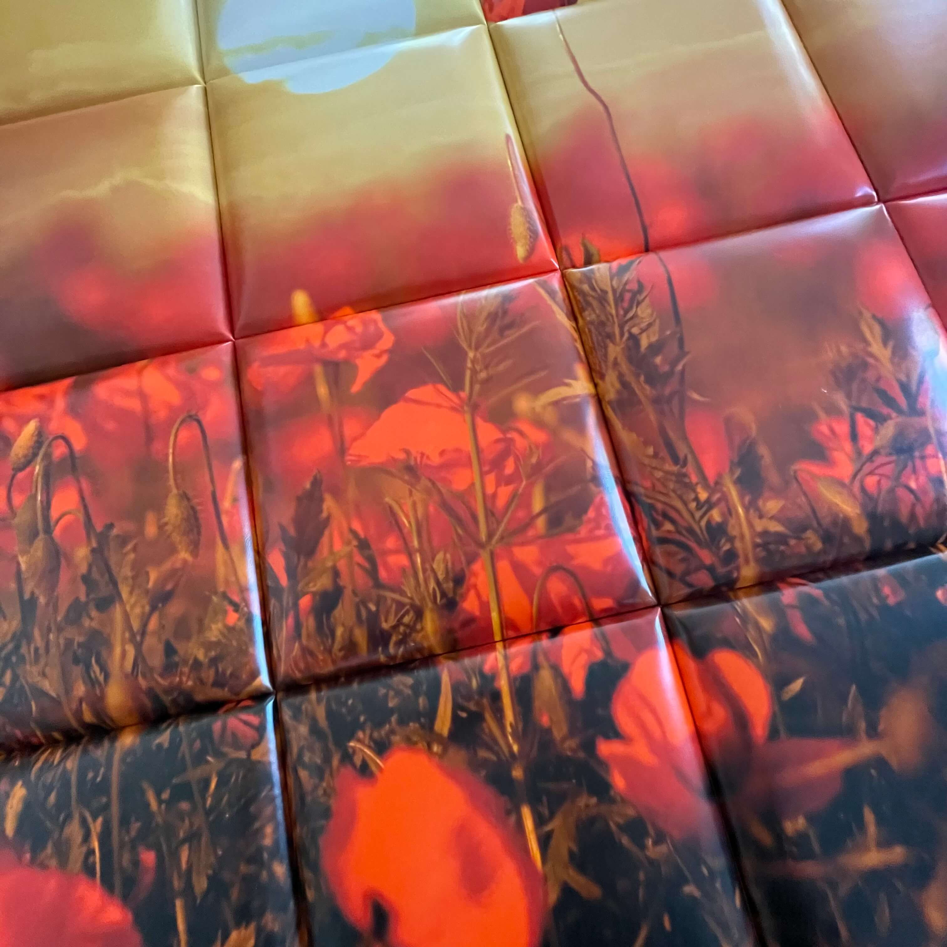 Pipacsok Kerma falikép