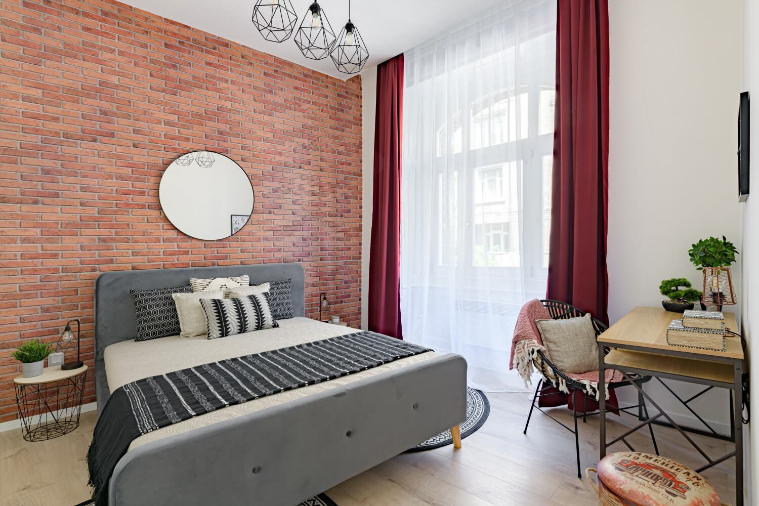 flexwall pvc falpanelek hálószobában