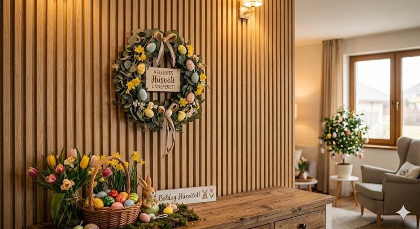 Húsvéti ünnepi hangulat és falpanelek