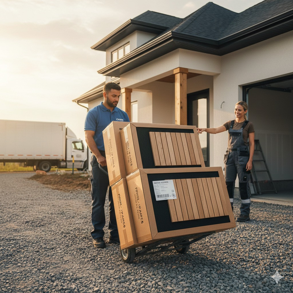 falpanel kiszállítása egy új otthonba