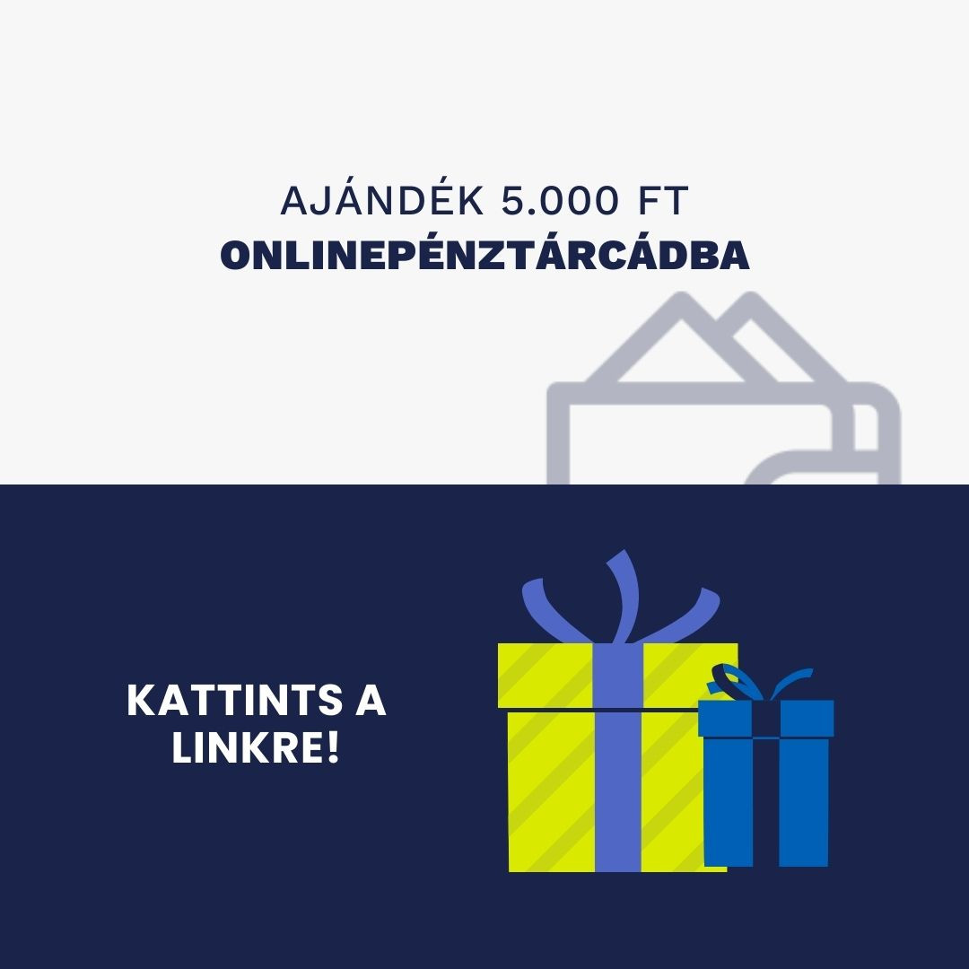 online pénztárca akció