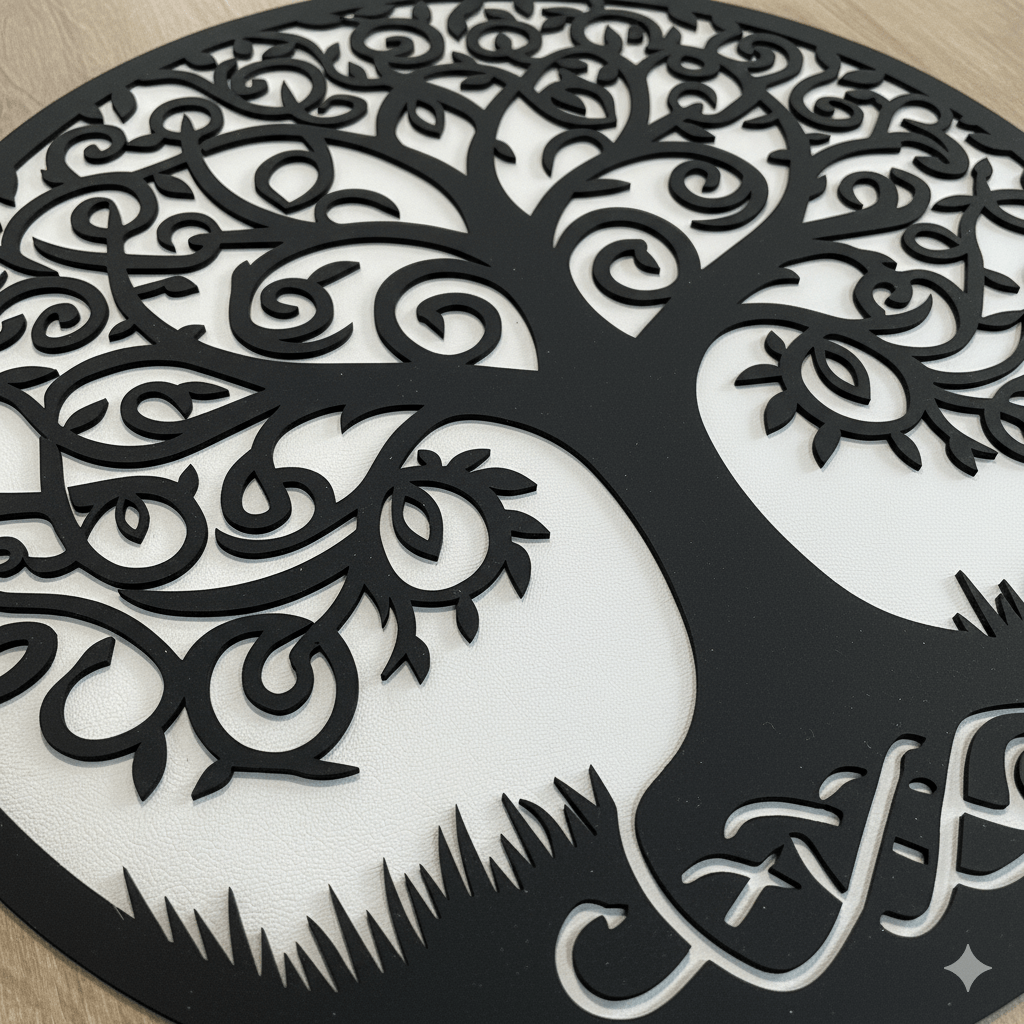 életfa hdf falpanel 