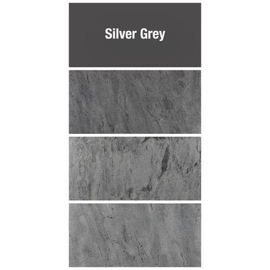 Silver Grey - Ezüstszürke kőburkolat 122x61cm