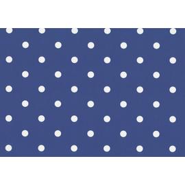 DOTS PURPLE BLUE / kék pöttyös 45cm x 15m