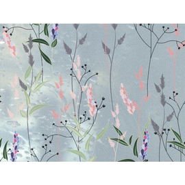 14146 - Wild flowers3D vadvirágos sztatikus ablakfólia, belátás ellen 45 cm x 15 m