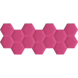 Kerma extra rózsaszín színű falvédő hatszög falpanelekből - Inka 821