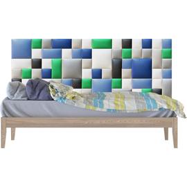 Műbőr falvédő-154 P-14 faldekoráció (200x75 cm)