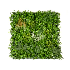 GreenWall mesterséges növényfal panel, 1 m², UV-stabil zöldfal