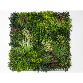 GreenWall mesterséges növényfal panel, 1 m², UV-stabil zöldfal