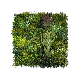 GreenWall mesterséges növényfal panel, 1 m², UV-stabil zöldfal