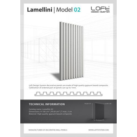 Loft Lamellini 02 falpanel