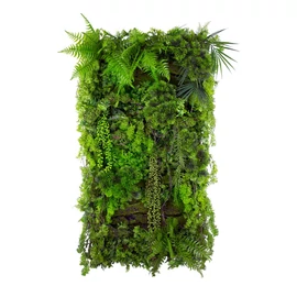 GD116 50x100 cm prémium egyedi kézzel készített élethű műanyag növényfal panel