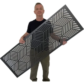 Fali dekorpanel, 50x150 cm, 3 mm HDF 