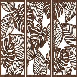 Fali dekorpanel, 50x150 cm x 3 darab, 3 mm HDF 