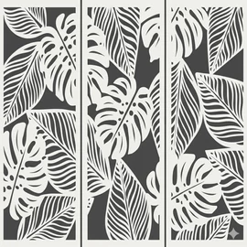 Fali dekorpanel, 50x150 cm x 3 darab, 3 mm HDF 