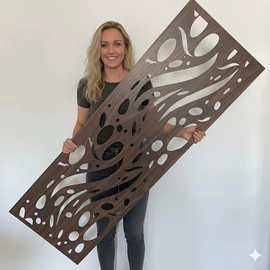 Fali dekorpanel, 50x150 cm, 3 mm HDF 