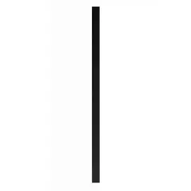 OLMO Fekete Lamelio lamella jobb záróelem (2,7x270cm)