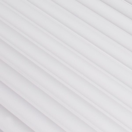 ONDA White Lamelio lamella fehér festhető falburkolat, beltéri bordás falipanel (12x270cm)