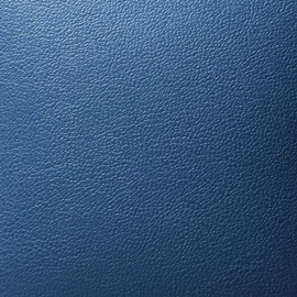 Kerma műbőr/textil panelekből kialakított modern ágyvég 160x100 cm kék színű Inka 808