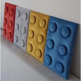 O!Bubble KID kárpitozott textil falpanel gyerekszobába 25×37,5 cm több színben