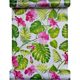 T38 hibiszkusz 45 cm x 10 m öntapadós tapéta