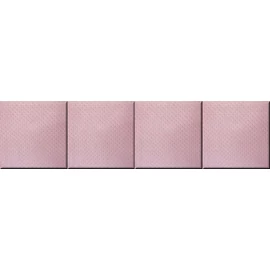 Minky textil baba több színben rendelhető falvédő (200×50 cm) - Dusty baby pink - minkyg4