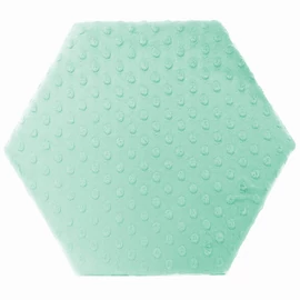 KERMA Hexagon falpanel minky textil gyermek falburkolat, több színben - Menta minkyg5