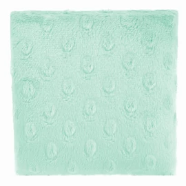 KERMA falpanel 12,5×12,5 cm minky textil gyermek falburkolat, több színben - Menta minkyg5