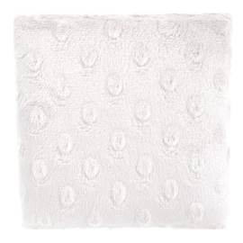 KERMA falpanel 12,5×12,5 cm minky textil gyermek falburkolat, több színben - Ekrü minkyg1