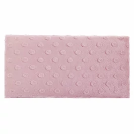 KERMA falpanel 12,5×25 cm minky textil gyermek falburkolat, több színben - Dusty baby pink minkyg4