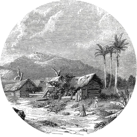Landscape of Guadeloupe - Guadeloupe tájkép tapéta