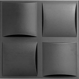 Pillow fekete polisztirol panel
