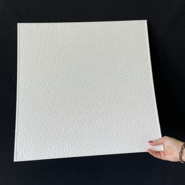 Álmennyezet - hungarocell Dráva polisztirol festhető fehér design álmennyezeti lap (50x50cm)