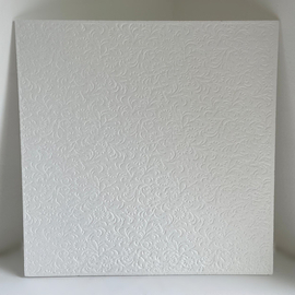 Álmennyezet - Ágnes  beltéri fehér festhető hungarocell polisztirol álmennyezet, mennyezet burkolat (50x50cm)