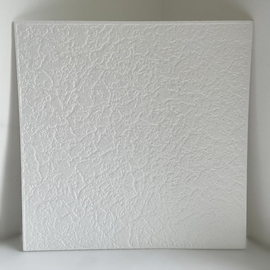 Sió beltéri fehér festhető hungarocell polisztirol álmennyezet, mennyezet burkolat (50x50cm)