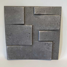 Polistar Tetris 42 polisztirol betonhatású 3D-s falpanel