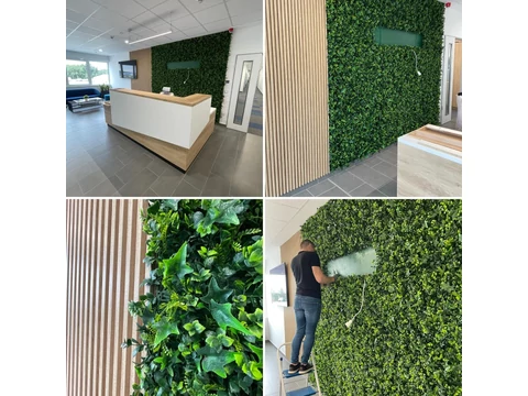 Műnövény faldekoráció Green Designes modulokból