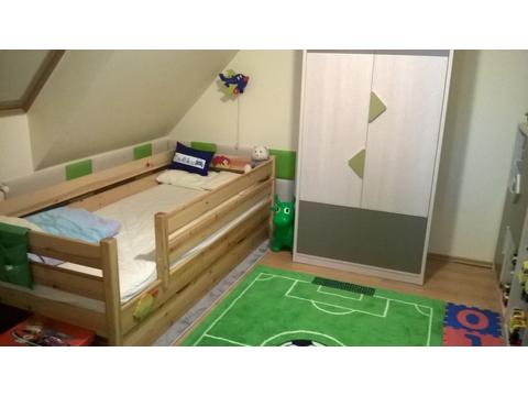 Gyerekszoba falvédő KERMA műbőr falpanelekből!