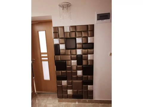 KERMA műbőr panelek díszítik Budapesten az Ildikó hajstúdió falait!