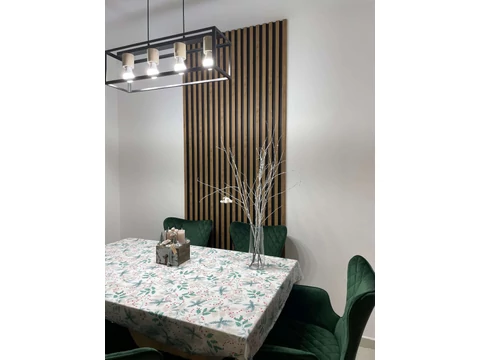 Lamelio lamella falpanelek: Egyedi étkezői hangulat a modern otthonokban