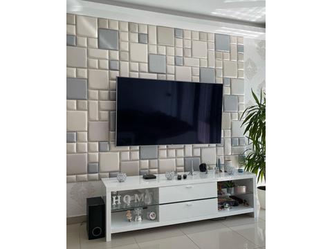 3D falpanelekből készült TV fal dekoráció