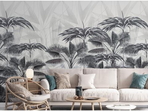 Choosing the Perfect Placement for Tropical Wallpaper