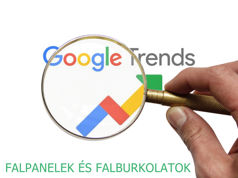 A Google Trends Tükrében: A Falpanelek Folyamatos Növekedése Magyarországon