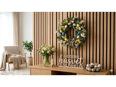 Húsvéti hangulat otthon: Így varázsolj ünnepi díszletet falpaneljeid segítségével