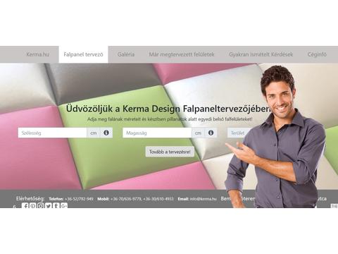 Tervezz falvédőt, ágyvéget, tv falat a Kerma falpanel tervezővel!