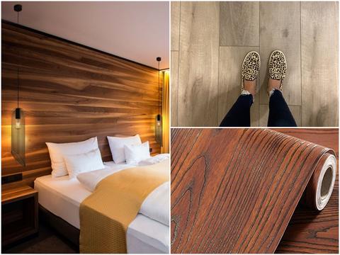 Wood Look a Lakberendezésben: Fa Hatású Anyagok padlótól a falakig