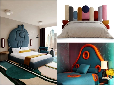 Különleges ágyvégek hálószobába és gyerekszobába