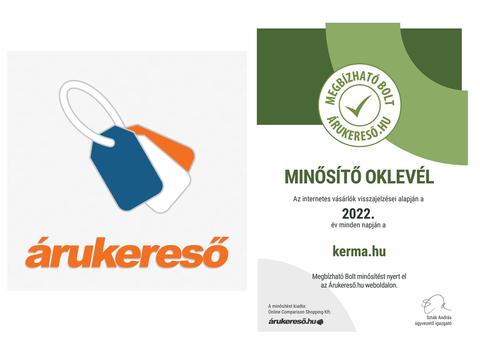 "Megbízható Bolt" minősítést kaptunk!